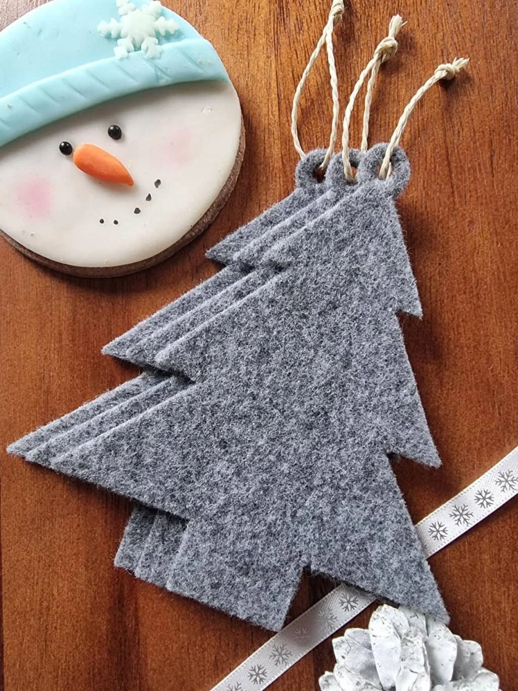 Weihnachtsbaum Anhänger Filz
