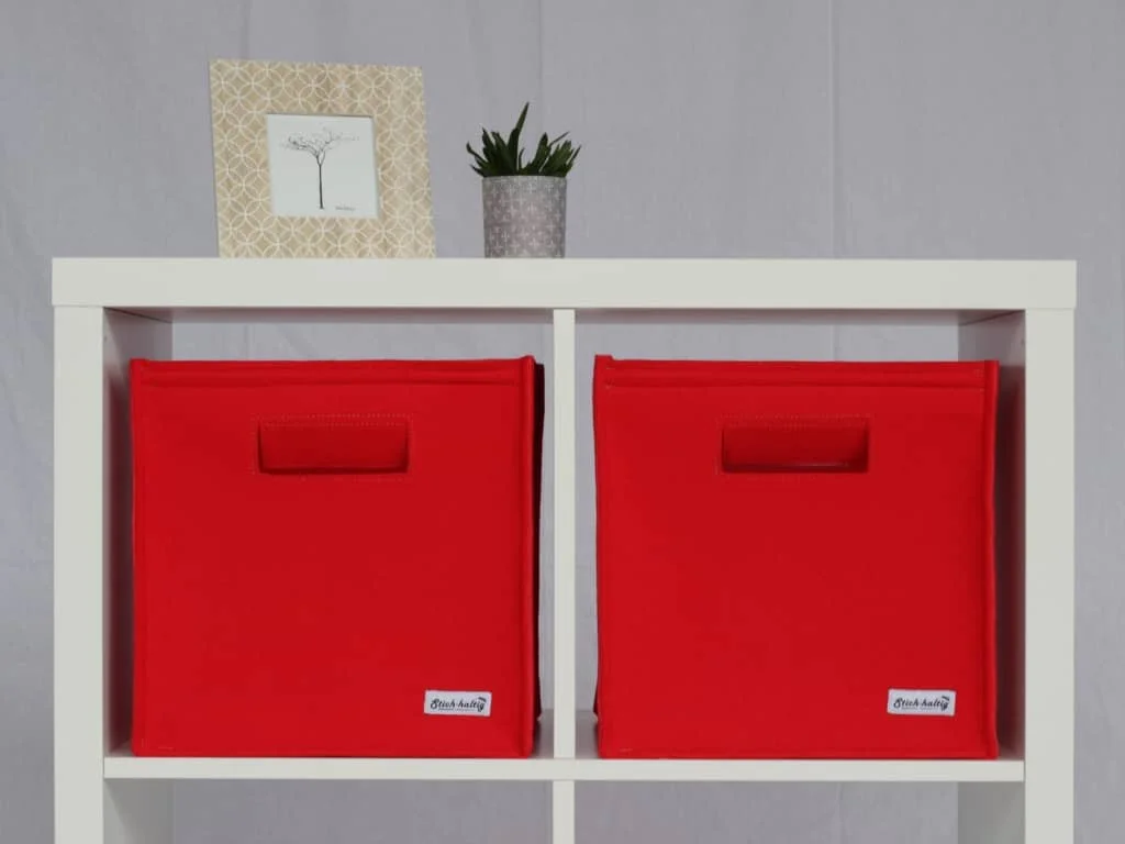 Filzbox Ragalkorb rot
