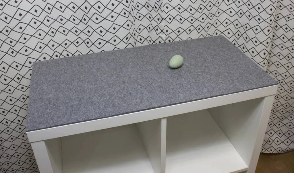 Auflage aus Filz passend Ikea Kallax