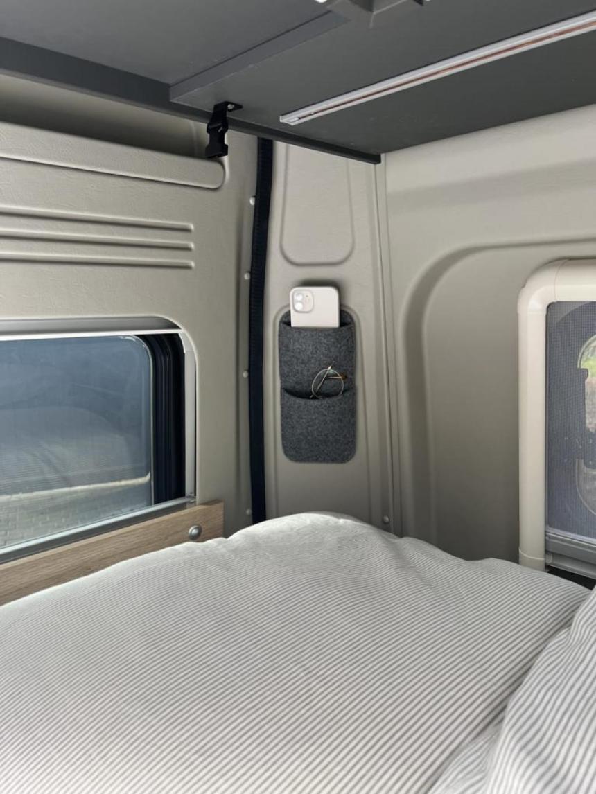 Wandorganizer aus Filz für Wohnmobile und Camper