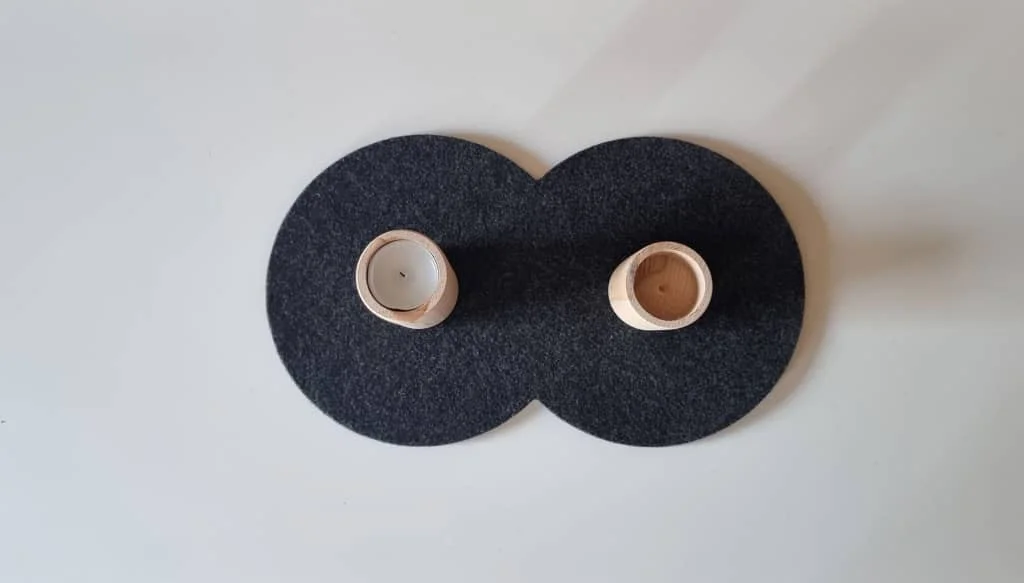 Untersetzer aus Filz DesignA2