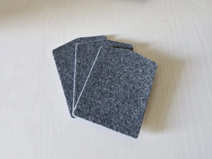 Filzkorb für CD´s mit Filzgriff