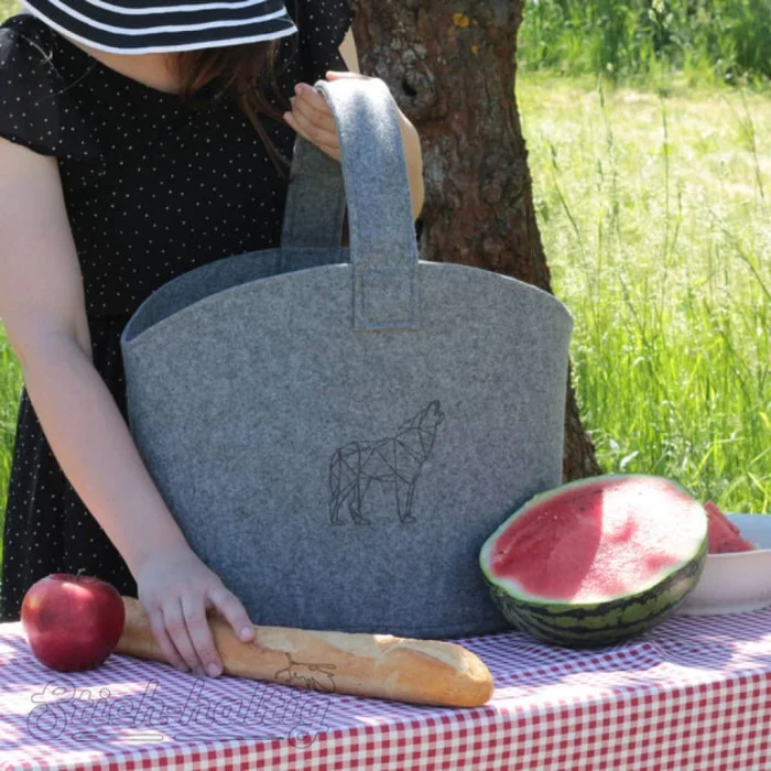 Picknicktasche wolf