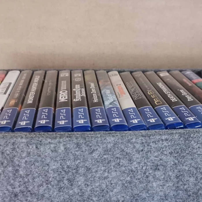 Filzkorb für Playstation PS4 Spiele
