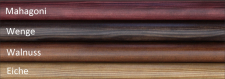 Farbe der Holzgriffe Kaminholzkorb