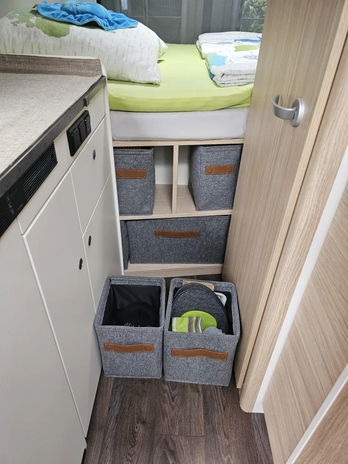 Kunde Filzkörbe Wohnmobil