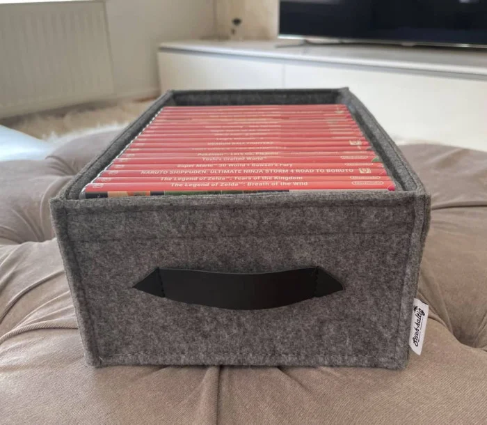 Korb für Nintendo Switch Spiele Cover
