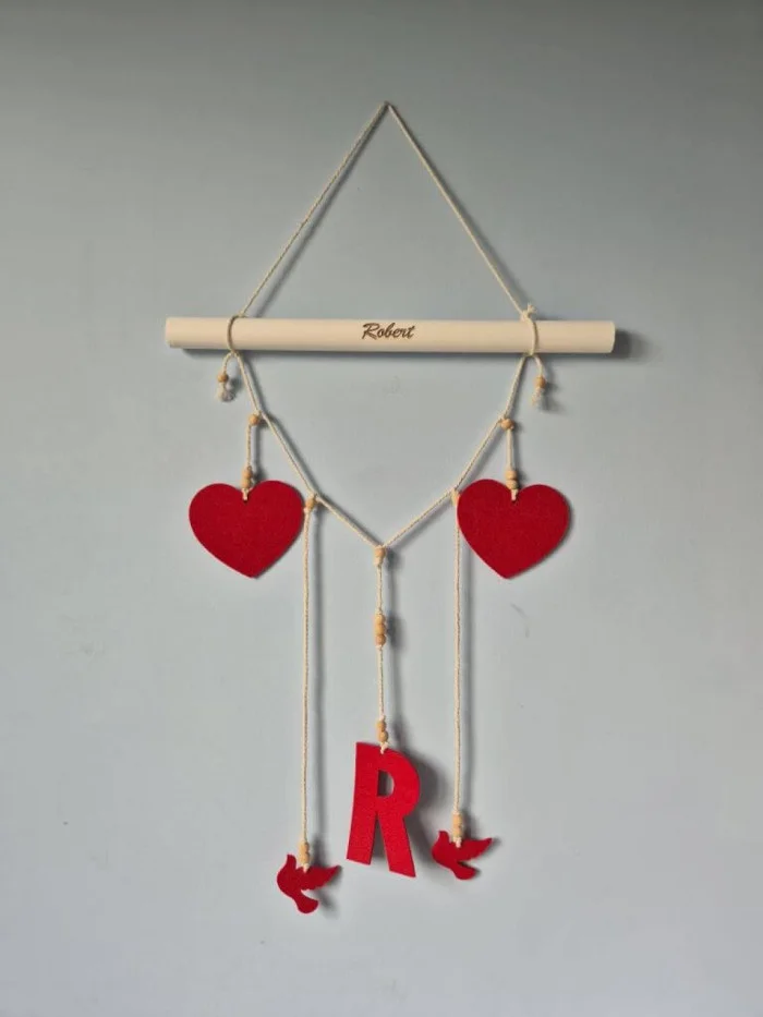 Personalisierte Wanddeko mit Wunschname