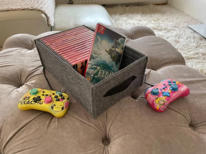 Aufbewahrungsbox für Switch Spiele