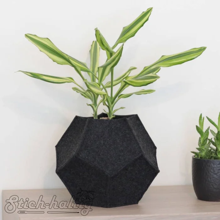 Blumentopf Filz
