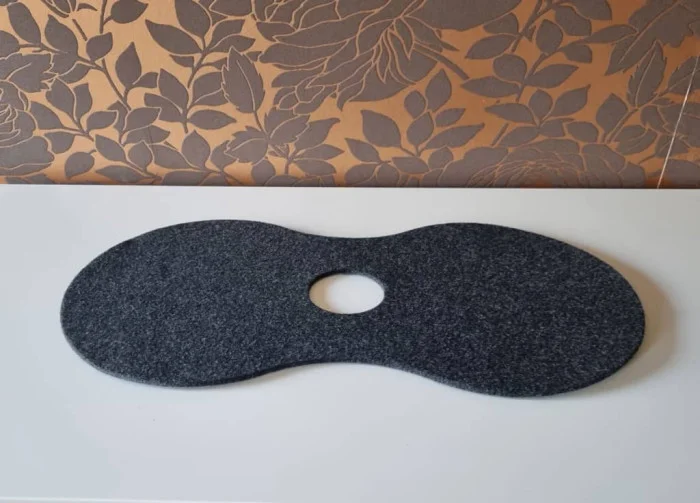Design Untersetzer C aus Filz