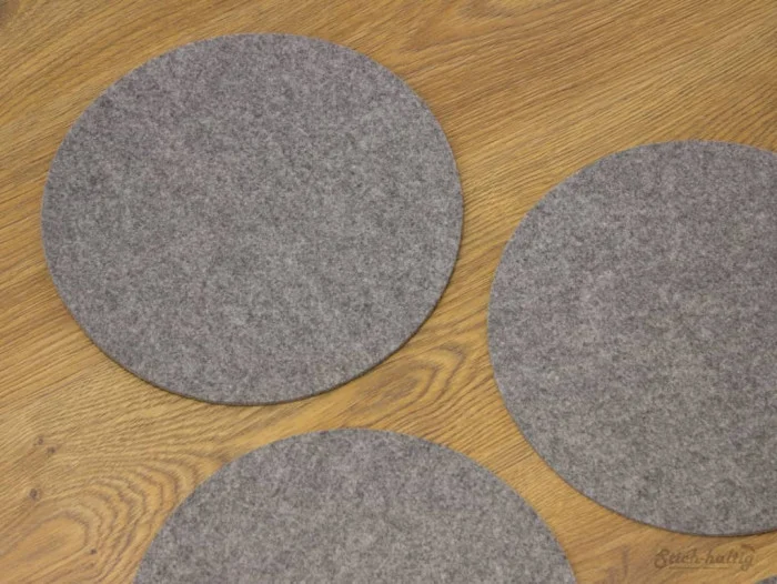 Tischset Rund Filz