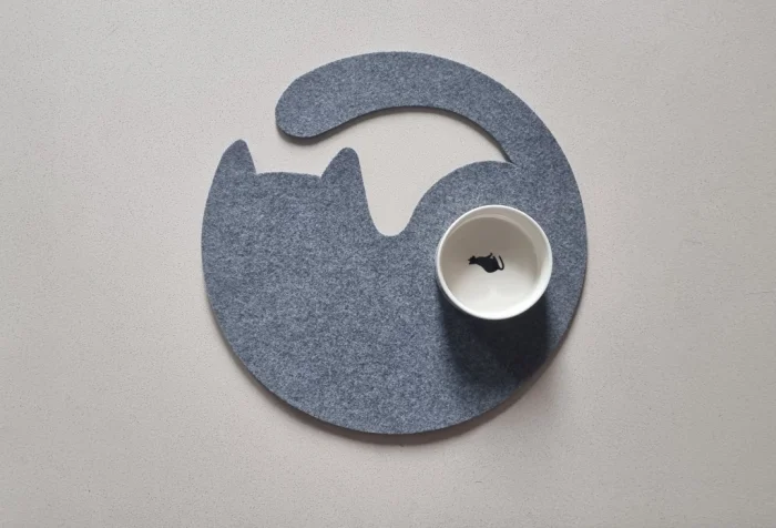 Auflage / Untersetzer Katze