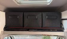 Filzboxen für VW Grand California 600 mit ausgebautem Hochbett