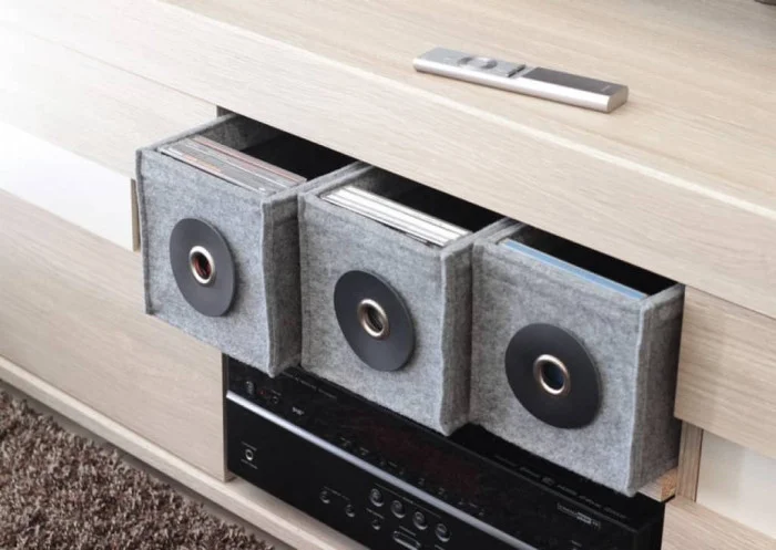 filzkorb für cds
