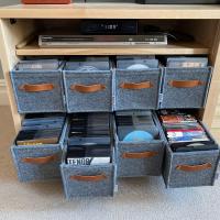 CD-Boxen aus Filz