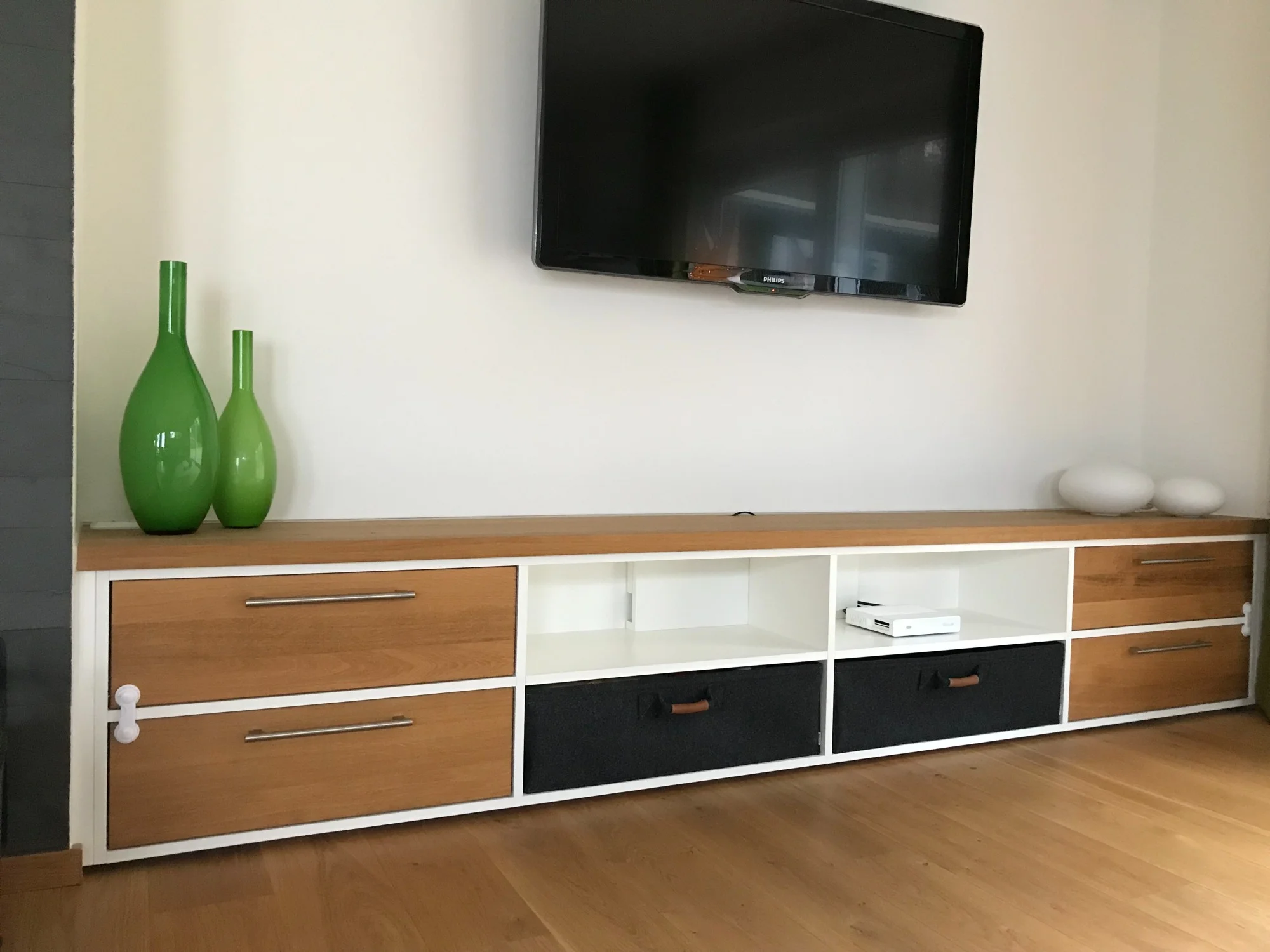 Filzkörbe nach Maß beim Kunden